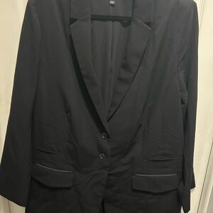 Lane Bryant Black Women's Blazer